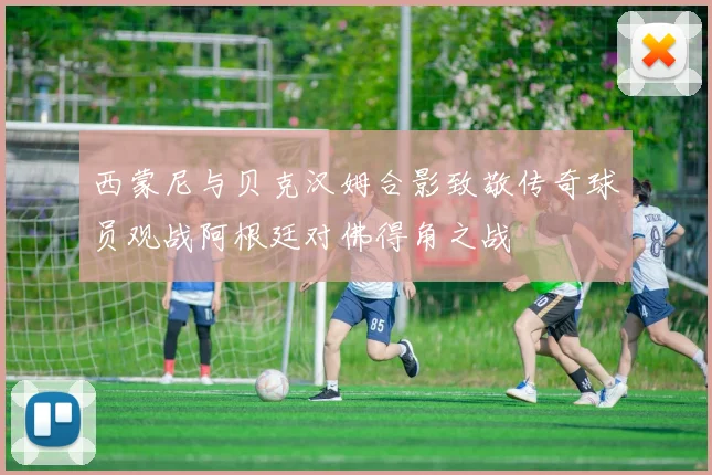 西蒙尼与贝克汉姆合影致敬传奇球员观战阿根廷对佛得角之战